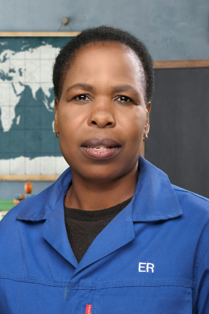 Miss E Radingwane (Cleaner)